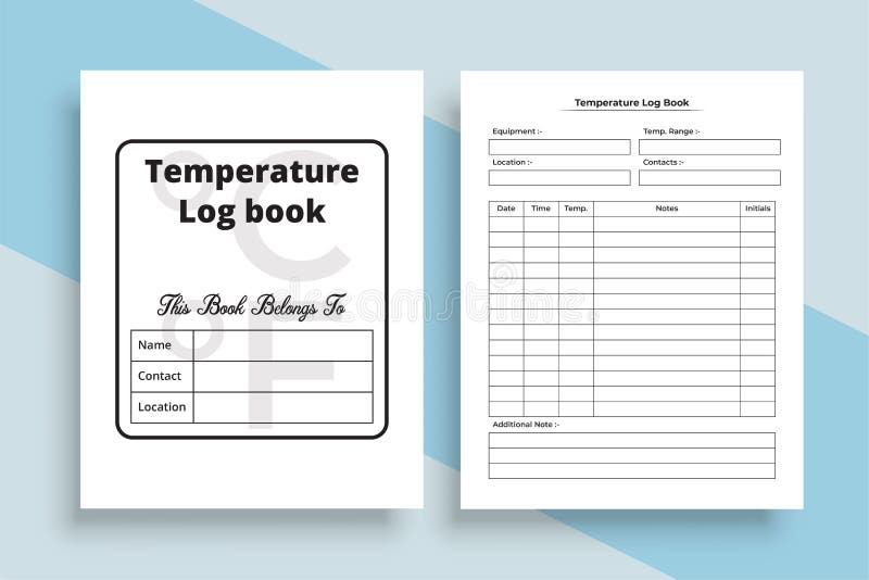 Technical log book Аэрофлот. Temp log