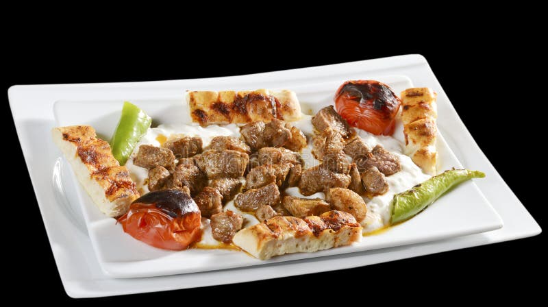 Alinazik kebab immagini stock libere da diritti
