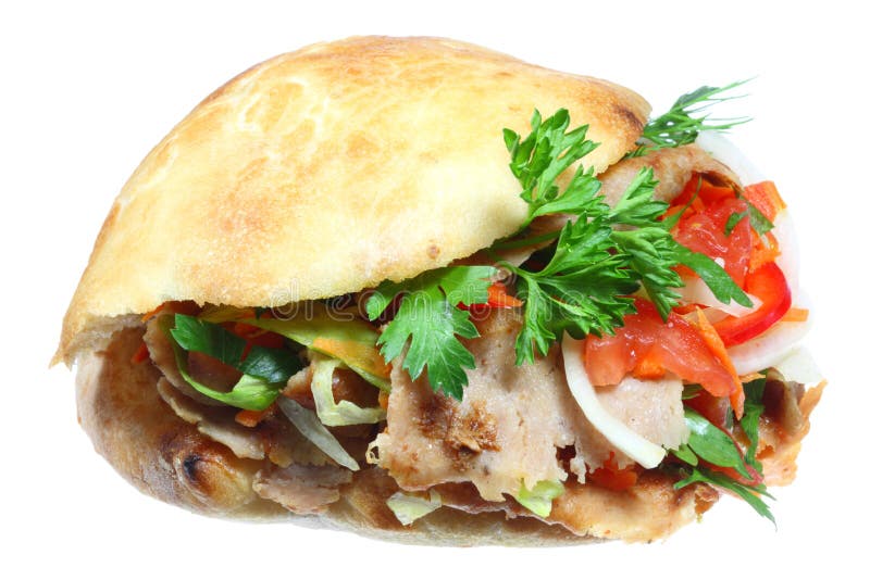 Kebab di Doner. fotografia stock libera da diritti Kebab di Doner. fotografia stock libera da diritti