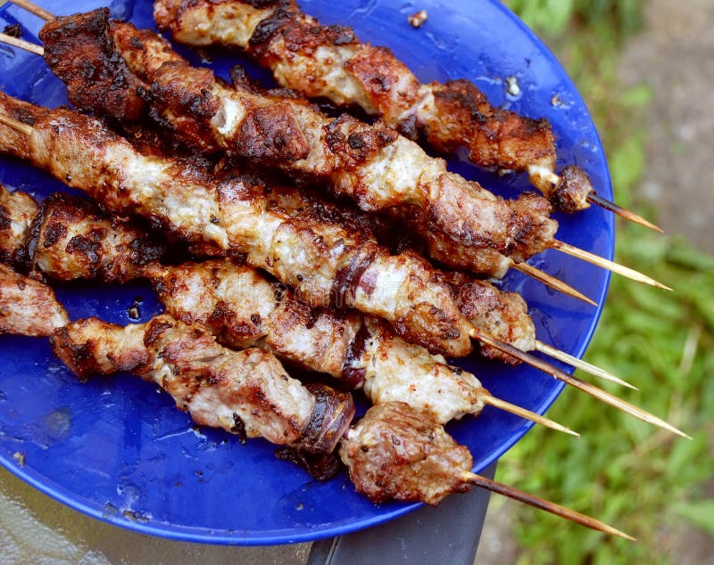 Kebab wieprzowina obrazy royalty free