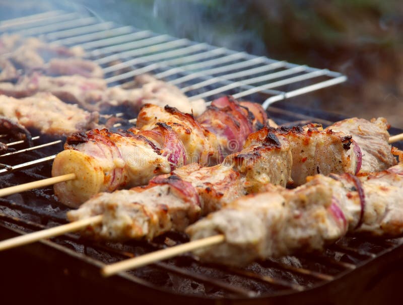 Kebab wieprzowina zdjęcia stock
