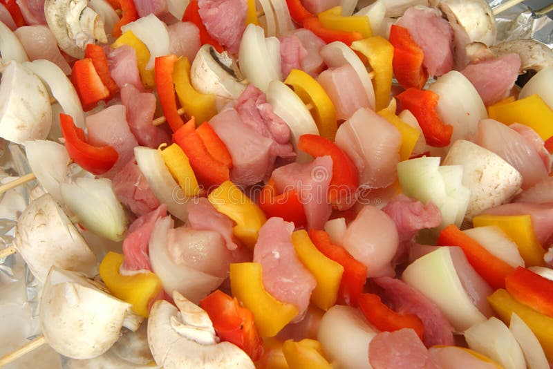 Kebabs foto de stock