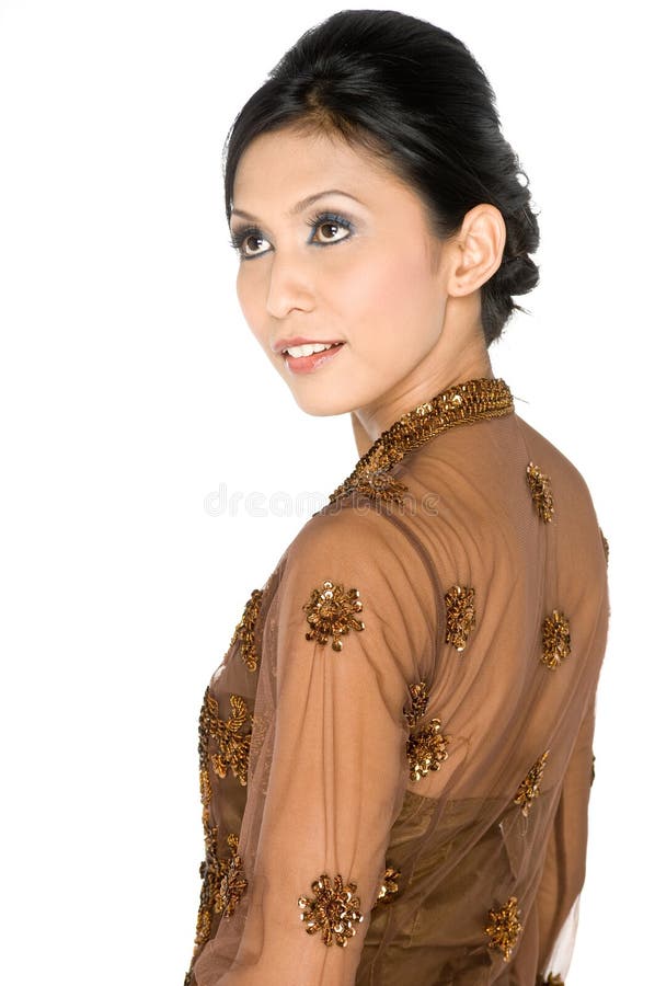 Costume Traditionnel  Asiatique Photo stock Image du 