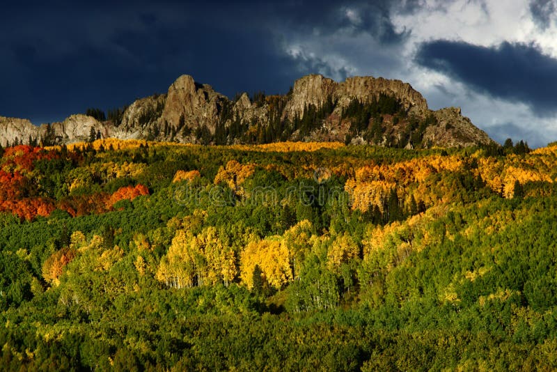 Kebler Pass In Autumn