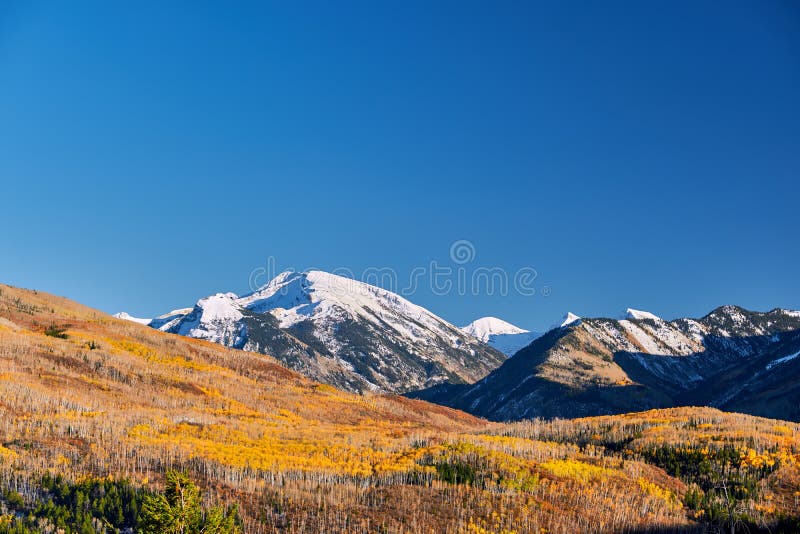 Kebler Pass in Colorado Rocky Mountains stock photo Kebler Pass in Colorado Rocky Mountains stock photo