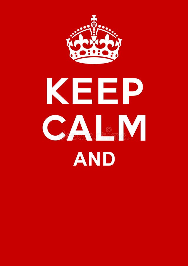how to make a keep calm poster