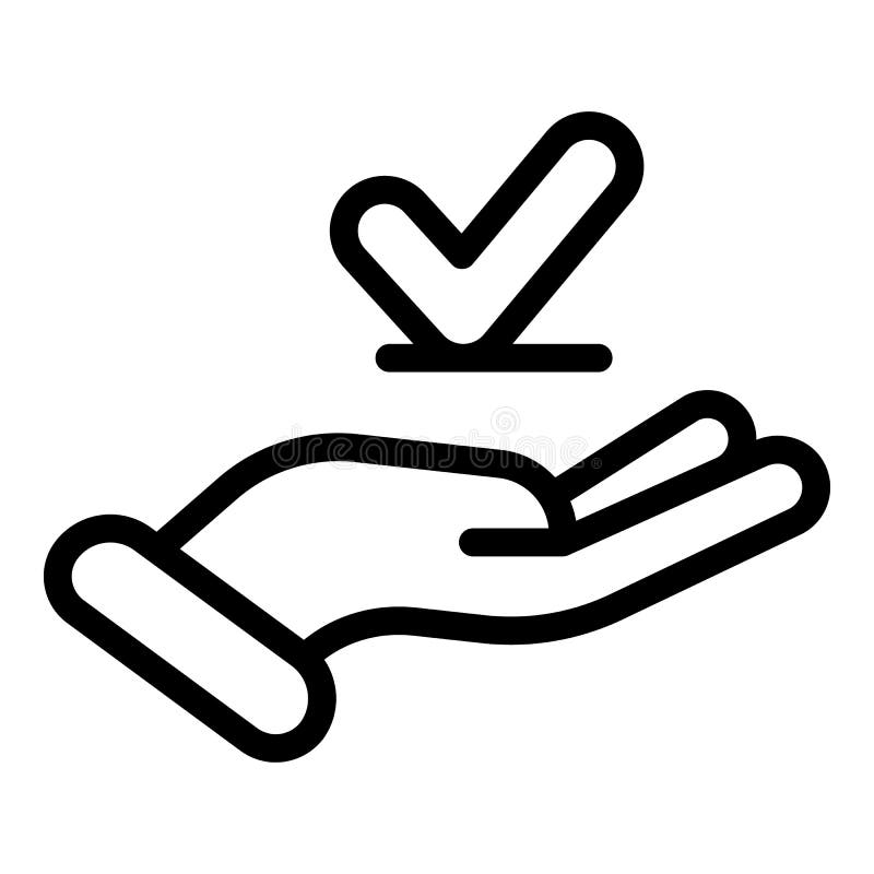 Keep Care Reliability Icon, Outline Style Stock Vector Illustration of protection, love 198560375