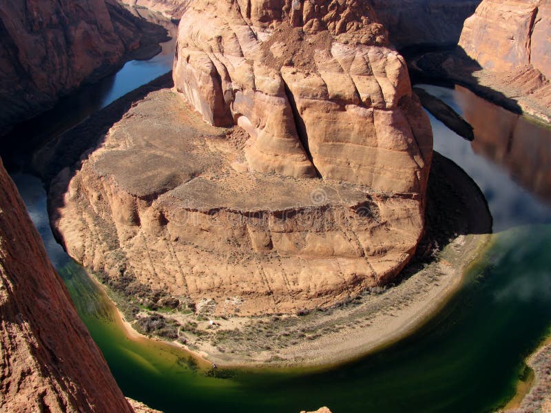 Kehre im Colorado, Arizona, USA stockbilder Kehre im Colorado, Arizona, USA stockbilder