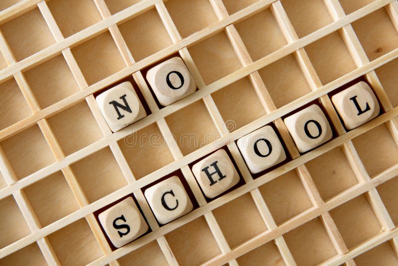 Keine Schule lizenzfreies stockfoto Keine Schule lizenzfreies stockfoto