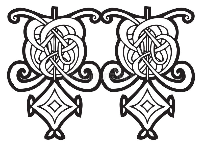 passend timer redactioneel Keltische Tatoeage Flash Set Armband Vector Illustratie - Illustration of  klaver, leprechaun: 193126866