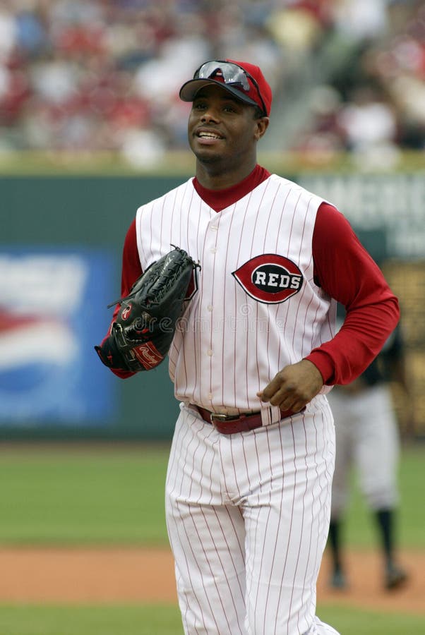 Ken Griffey, Jr , Cincinnati Reds Redaktionelles Foto Bild von spiel