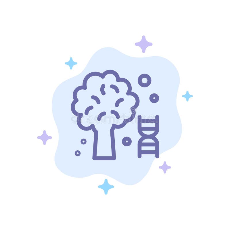 Kennis, DNA, Wetenschap, Boom Blauw Pictogram op Abstracte Wolkenachtergrond royalty-vrije illustratie Kennis, DNA, Wetenschap, Boom Blauw Pictogram op Abstracte Wolkenachtergrond royalty-vrije illustratie