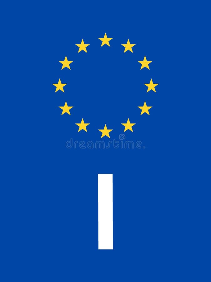 Kennzeichen des Landes Italien vektor abbildung