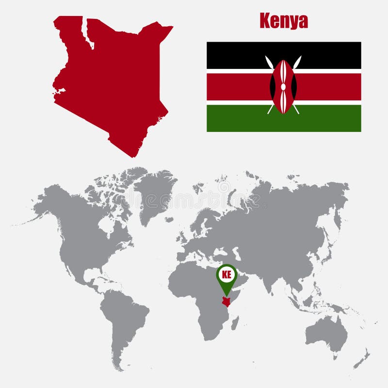 kenya map clipart images