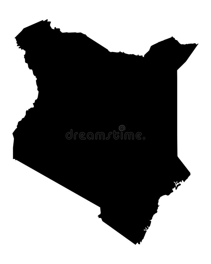 kenya mapa ilustracja wektor kenya mapa ilustracja wektor