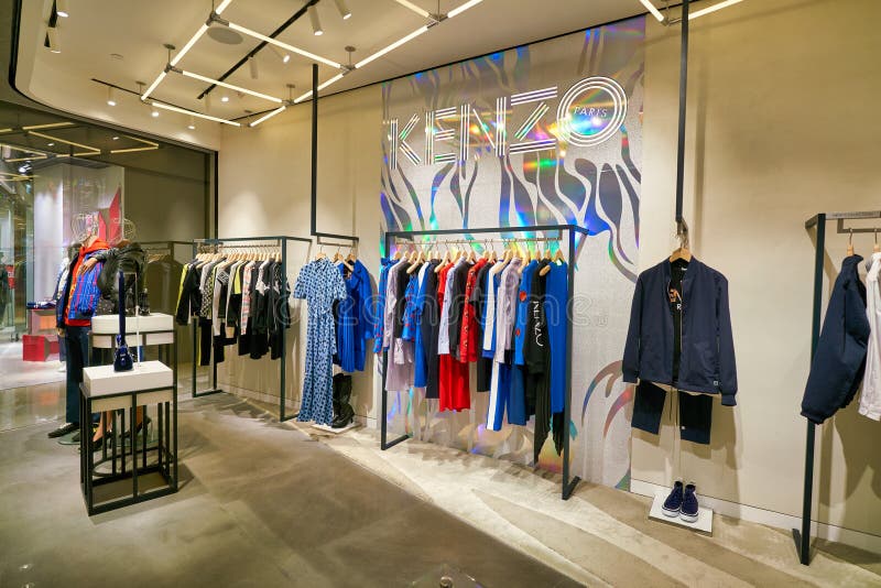Kenzo store editorial image. Image of colour, business - 174376635