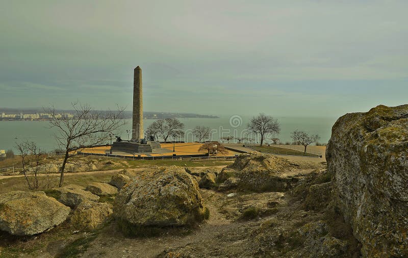 Kerch is a city in eastern Crimea, on the shore of the Kerch Strait. Earlier names: ital. Bosphoro Cimmerio, Vospro, Cerchio, ancient Greek. Hero City. Kerch is a city in eastern Crimea, on the shore of the Kerch Strait. Earlier names: ital. Bosphoro Cimmerio, Vospro, Cerchio, ancient Greek. Hero City.