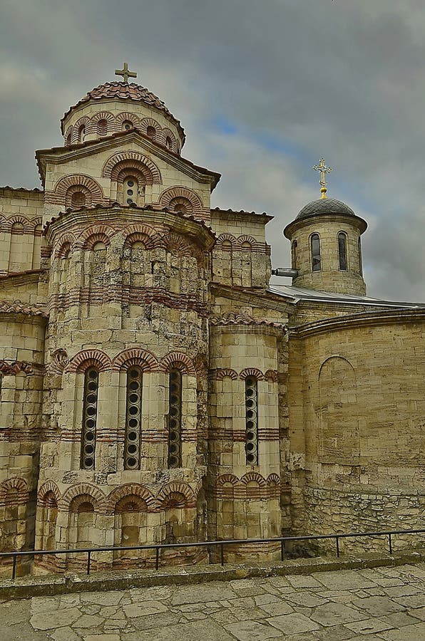 Kerch is a city in eastern Crimea, on the shore of the Kerch Strait. Earlier names: ital. Bosphoro Cimmerio, Vospro, Cerchio, ancient Greek. Hero City. Kerch is a city in eastern Crimea, on the shore of the Kerch Strait. Earlier names: ital. Bosphoro Cimmerio, Vospro, Cerchio, ancient Greek. Hero City.