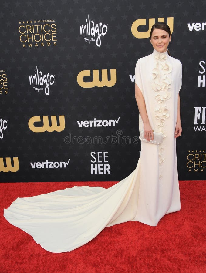 Keri Russell at the 29th Annual Critics' Choice Awards held at the Barker Hangar in Santa Monica, USA on January 14, 2024
