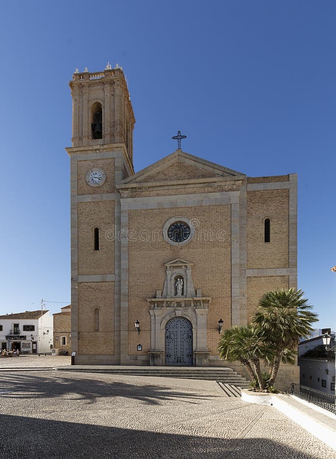 Kerk van Onze Dame van Consuelo in Altea royalty-vrije stock fotografie Kerk van Onze Dame van Consuelo in Altea royalty-vrije stock fotografie