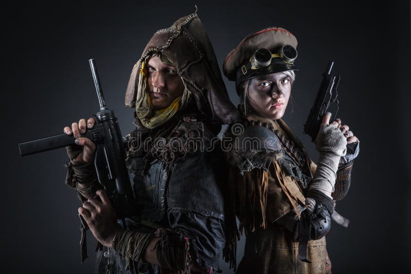 Kernbeitragsapocalypseüberlebende lizenzfreies stockfoto Kernbeitragsapocalypseüberlebende lizenzfreies stockfoto