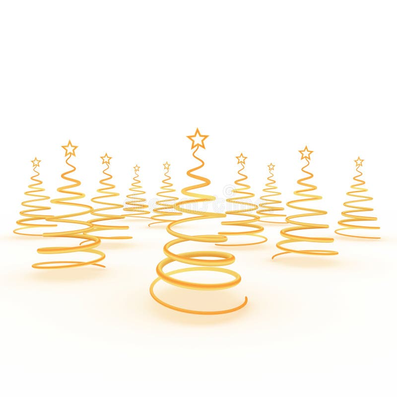 Kerstboom royalty-vrije illustratie Kerstboom royalty-vrije illustratie