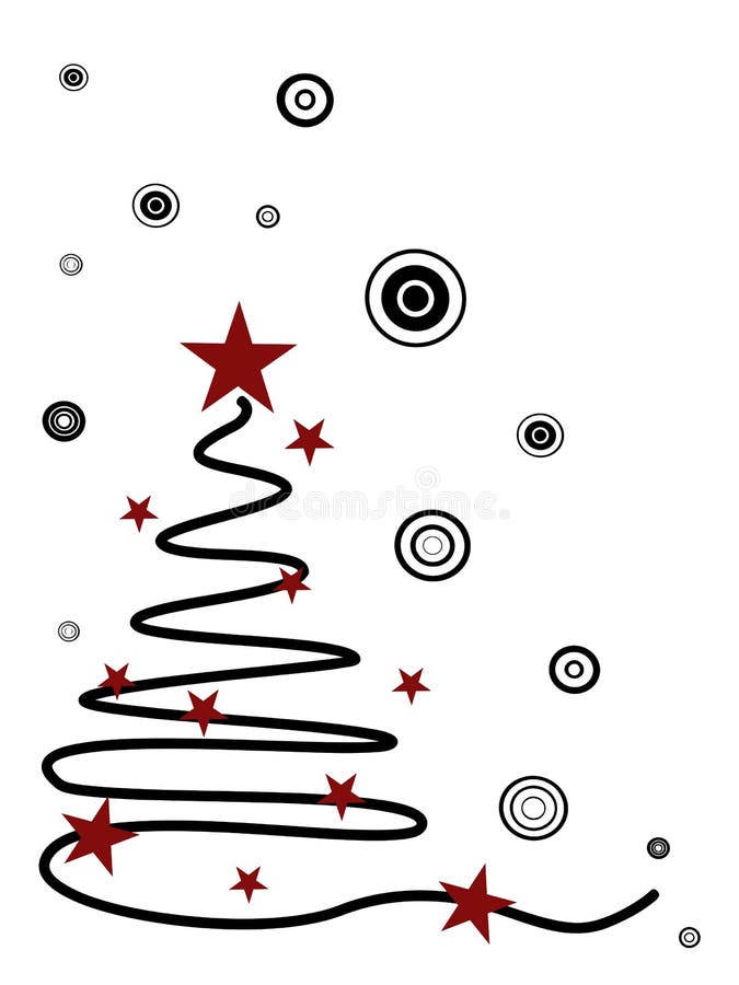 Kerstboom vector illustratie Kerstboom vector illustratie