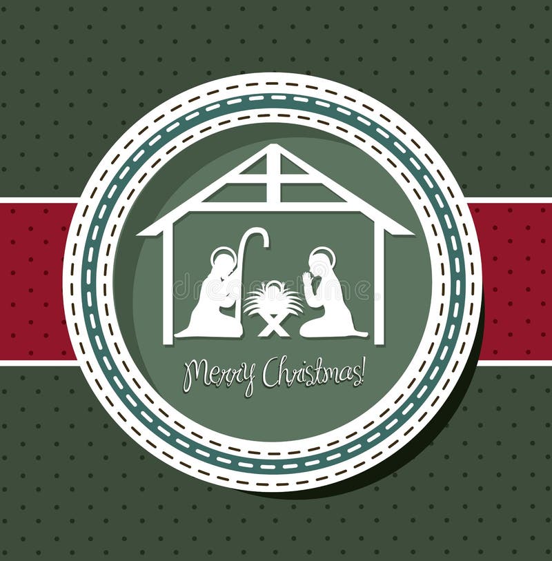 Kerstkaart royalty-vrije illustratie Kerstkaart royalty-vrije illustratie