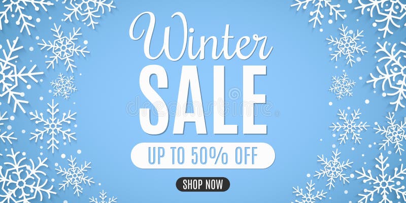 kerstkoopbanner Papiersneeuwvlokken met sneeuwstofschuim, stijlvol plakken Seizoensgebonden xmas shopping Vectorillustratie royalty-vrije illustratie kerstkoopbanner Papiersneeuwvlokken met sneeuwstofschuim, stijlvol plakken Seizoensgebonden xmas shopping Vectorillustratie royalty-vrije illustratie
