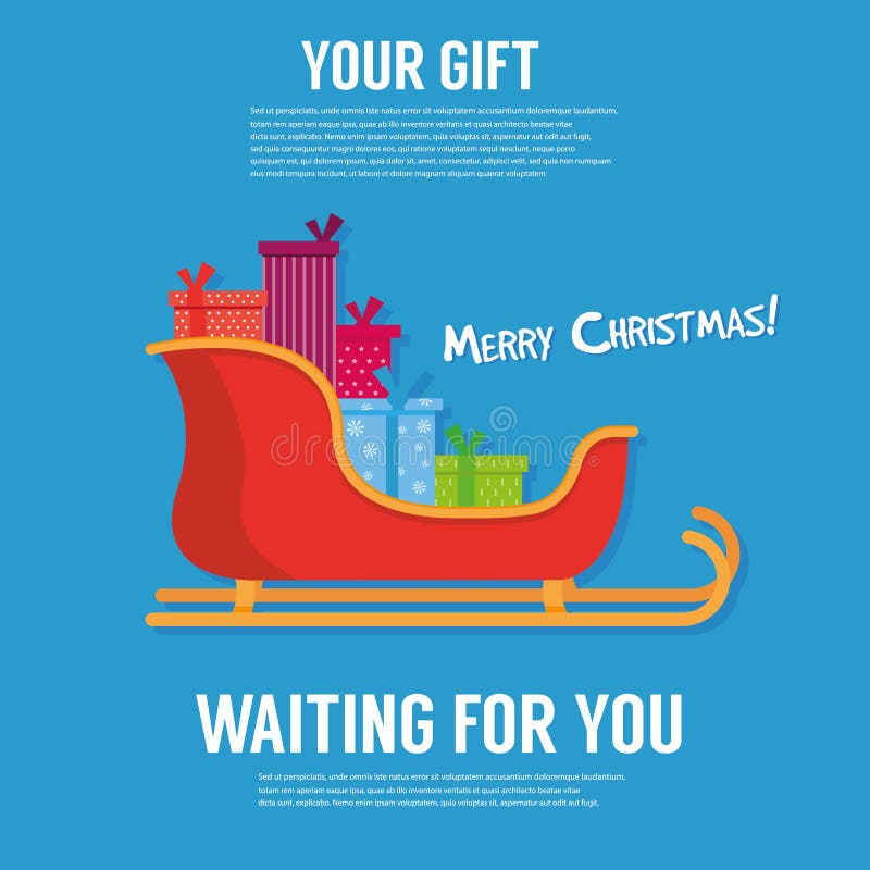 Kerstmanar, giften op wit worden geïsoleerd dat Het kleurrijke Sleepictogram en de stapels van stellen voor Vlakke beeldverhaal v stock illustratie Kerstmanar, giften op wit worden geïsoleerd dat Het kleurrijke Sleepictogram en de stapels van stellen voor Vlakke beeldverhaal v stock illustratie