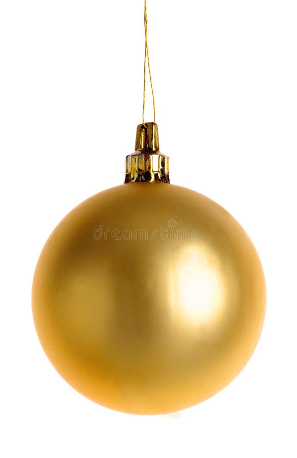 Kerstmis gouden snuisterij