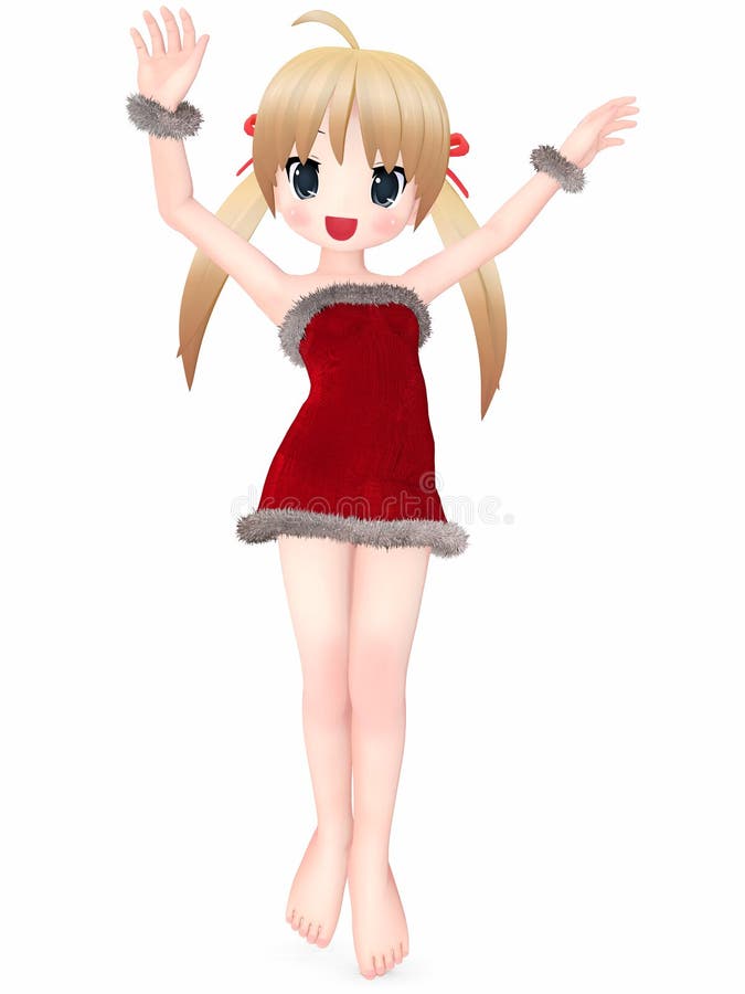 Sexy Toon Girl stock illustratie. Illustration of grazen 8160173