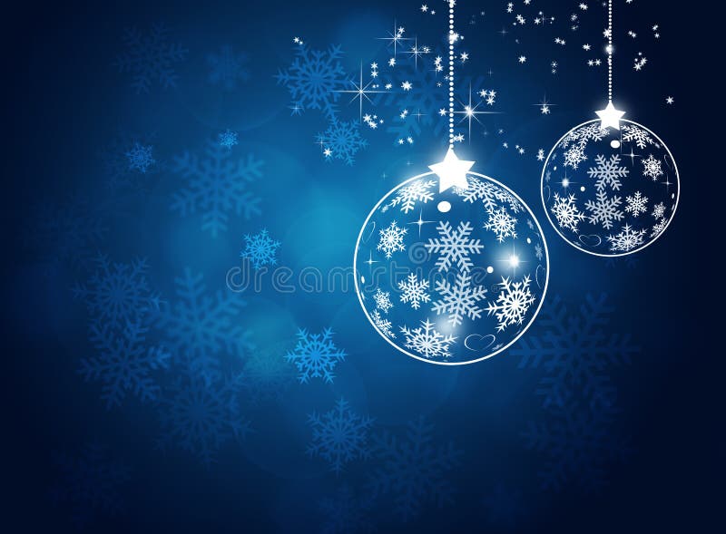 Kerstmis Witte Bal royalty-vrije illustratie Kerstmis Witte Bal royalty-vrije illustratie