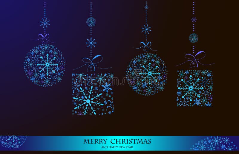 Kerstmiskrabbels. Vectorillustratie vector illustratie Kerstmiskrabbels. Vectorillustratie vector illustratie