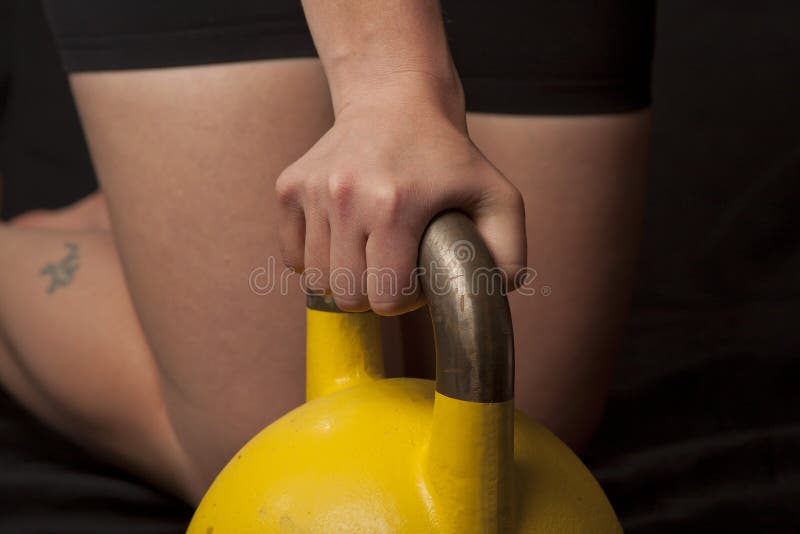 Kessel-Bell-Griff stockbild Kessel-Bell-Griff stockbild