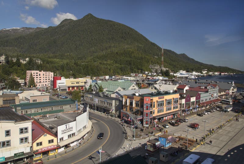 Ketchikan, Alaska imágenes de archivo libres de regalías Ketchikan, Alaska imágenes de archivo libres de regalías