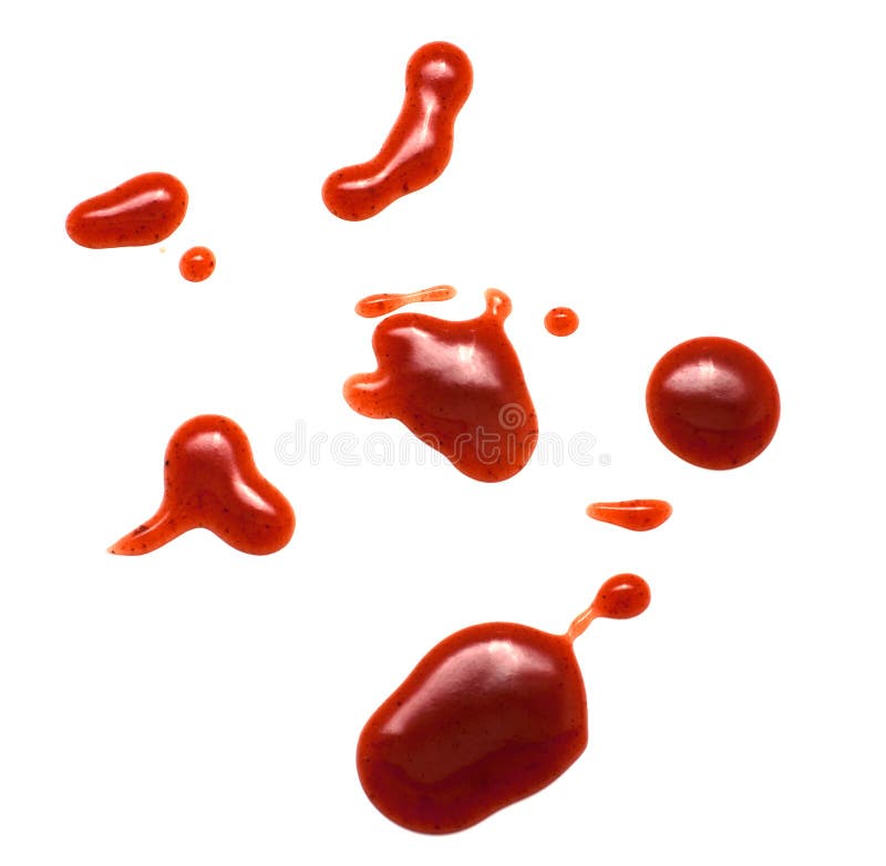 Ketchup drops