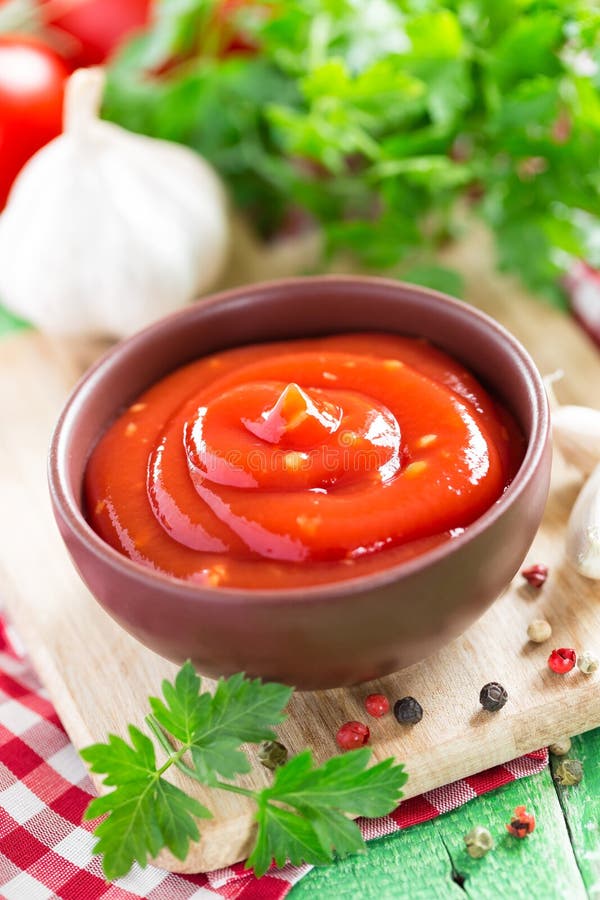 Ketchup stock image. Image of cooking, detail, chili 40745805