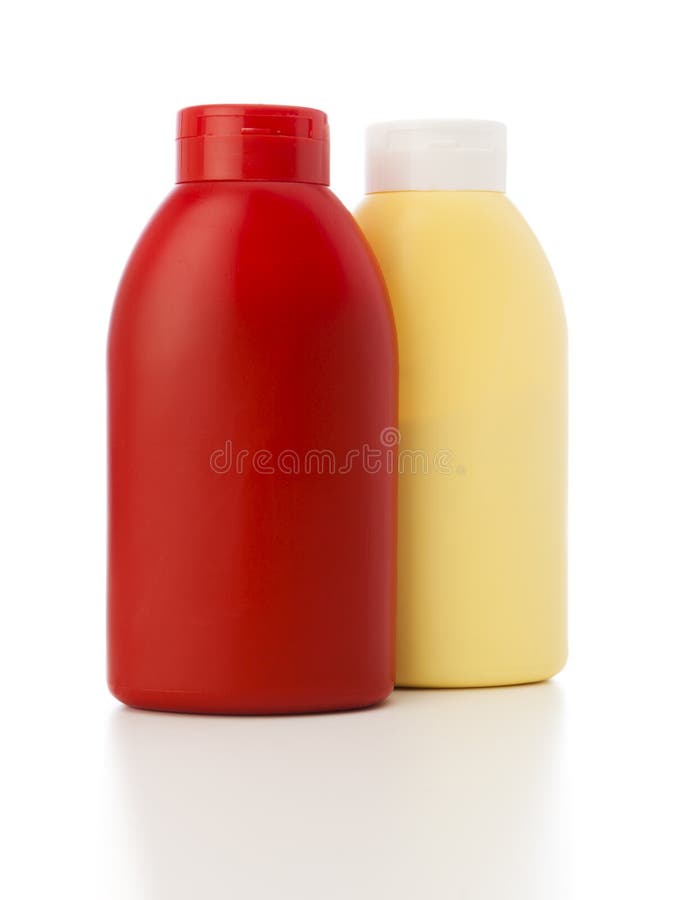 Ketchup and mayonnaise stock image. Image of white, dressing 29793395