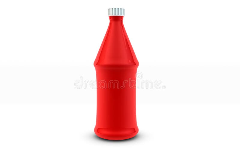 Ketchup plastic bottle