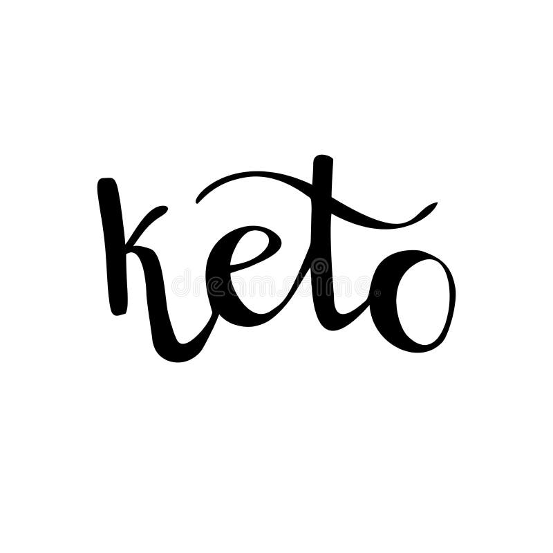 Keto E stock illustratie Keto E stock illustratie