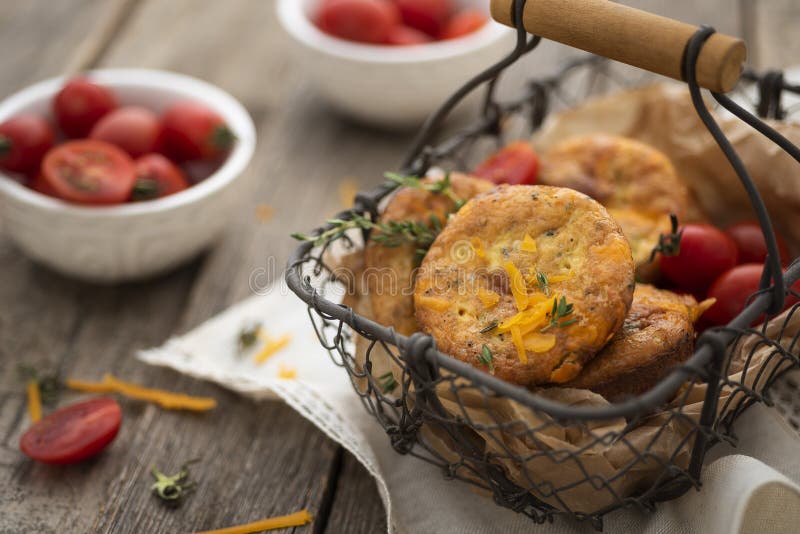 Keto Muffins with Cheddar Cheese Stock Photo Image of muffins, table