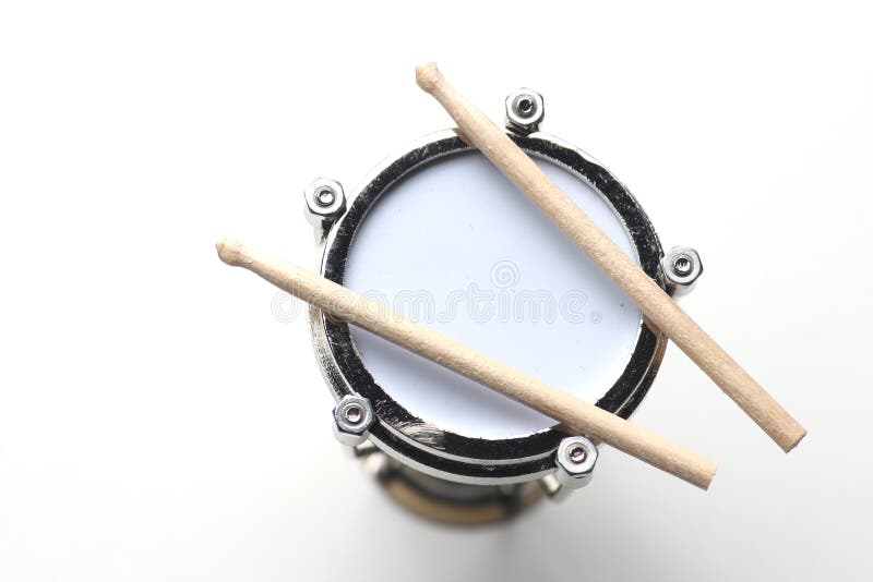 Kettledrum On White Background Stock Image Image of music, flat