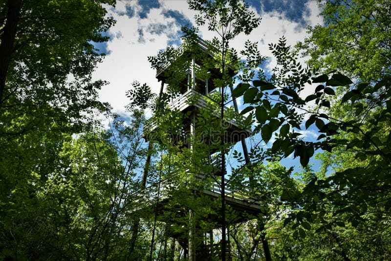 Kettle Moraine State Forest Lapham Peak Unit Observation Tower