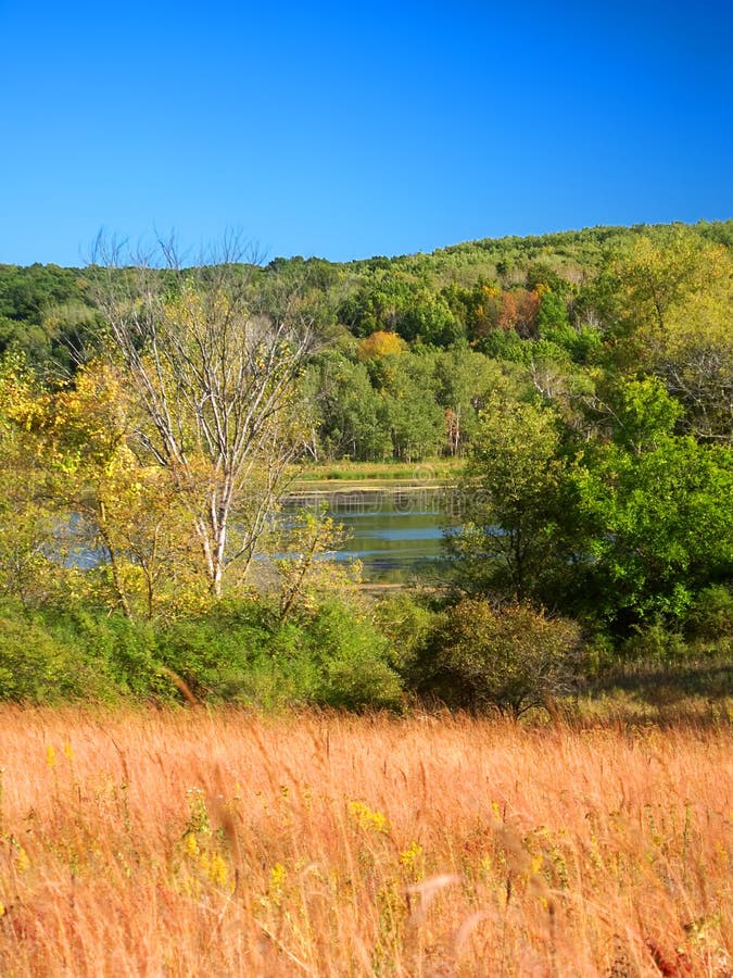 Kettle Moraine Wisconsin stock image. Image of lake 16391045