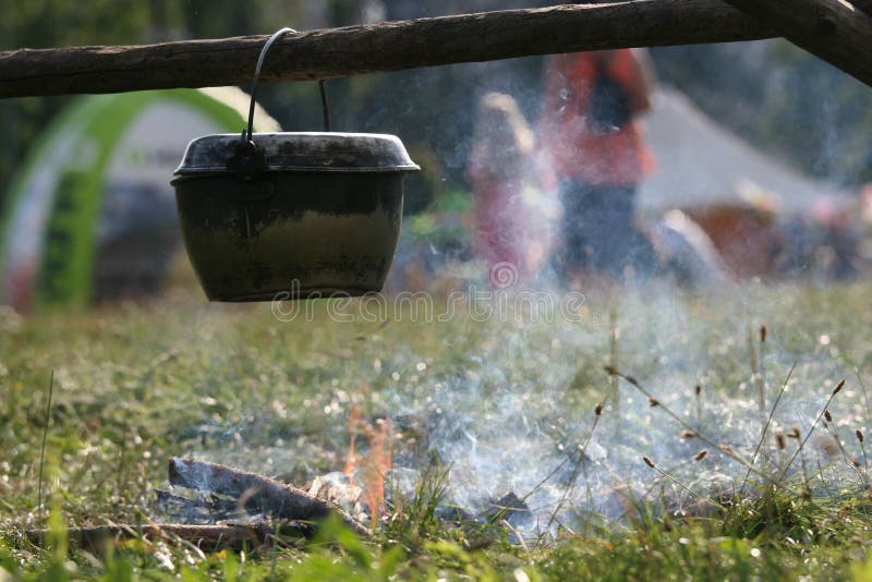 Black kettle on fire during daytime photo – Free York Image on