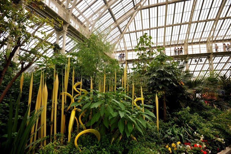 Art Installations at The Kew Gradens in London, England royalty free stock photography Art Installations at The Kew Gradens in London, England royalty free stock photography