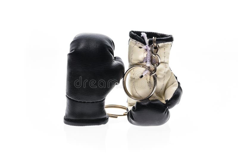 Black Boxing Wraps or Bandages Isolated on White Stock Image Image of