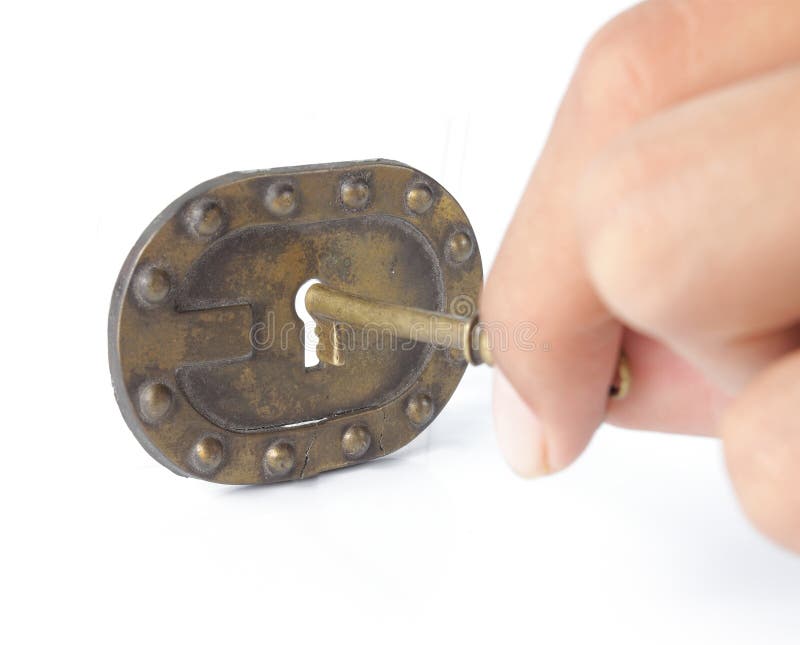 Key unlock stock image. Image of treasure, system, investment - 18569029