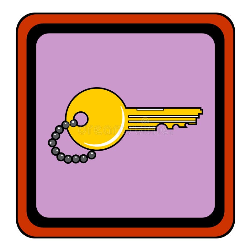 Key vintage logo stock vector. Illustration of logo - 265152708